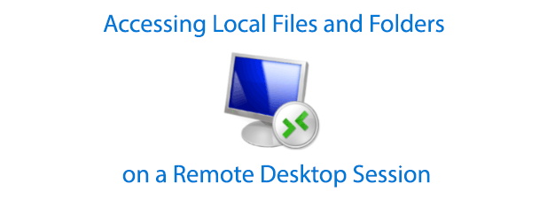 microsoft remote desktop for mac where are the redirected folder